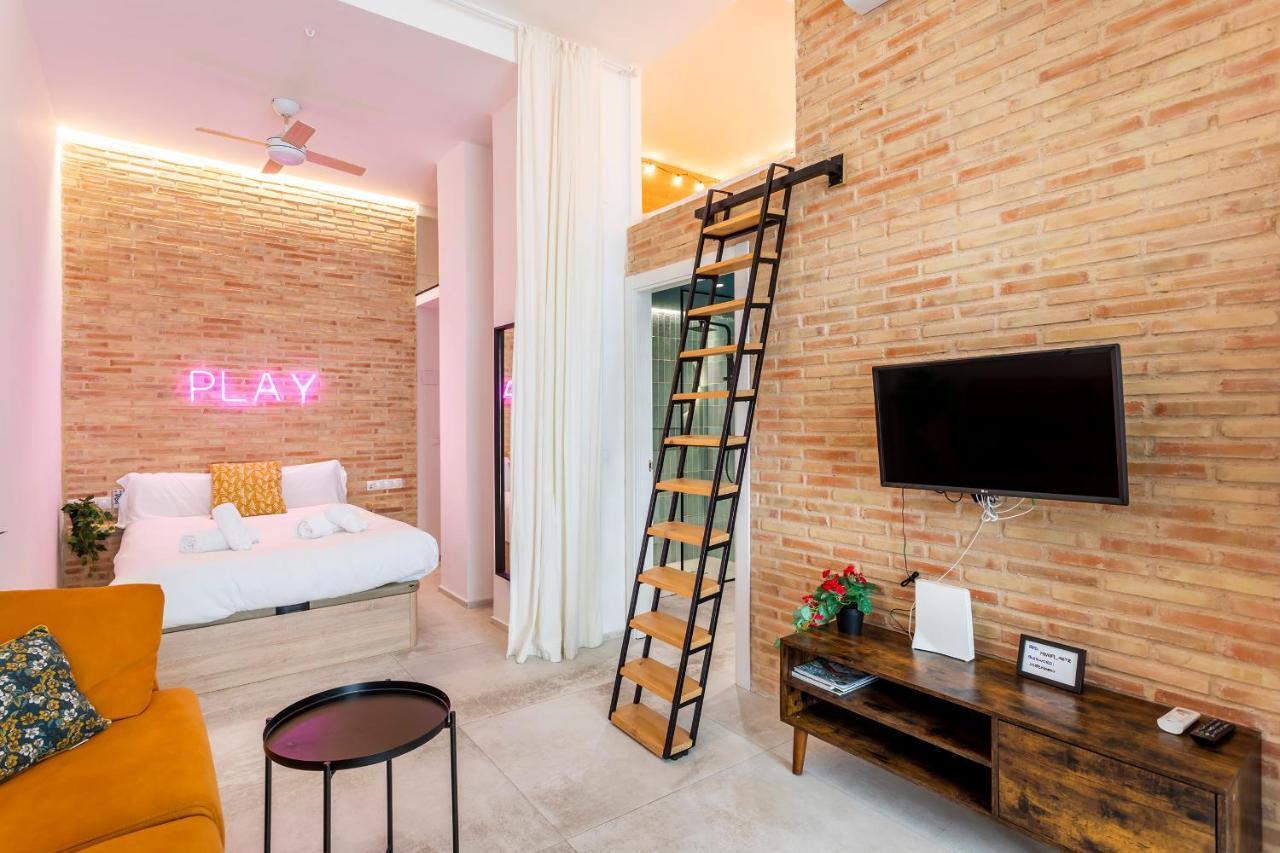شقة Charming Loft In Ruzafa, Soho B2 فالنسيا المظهر الخارجي الصورة