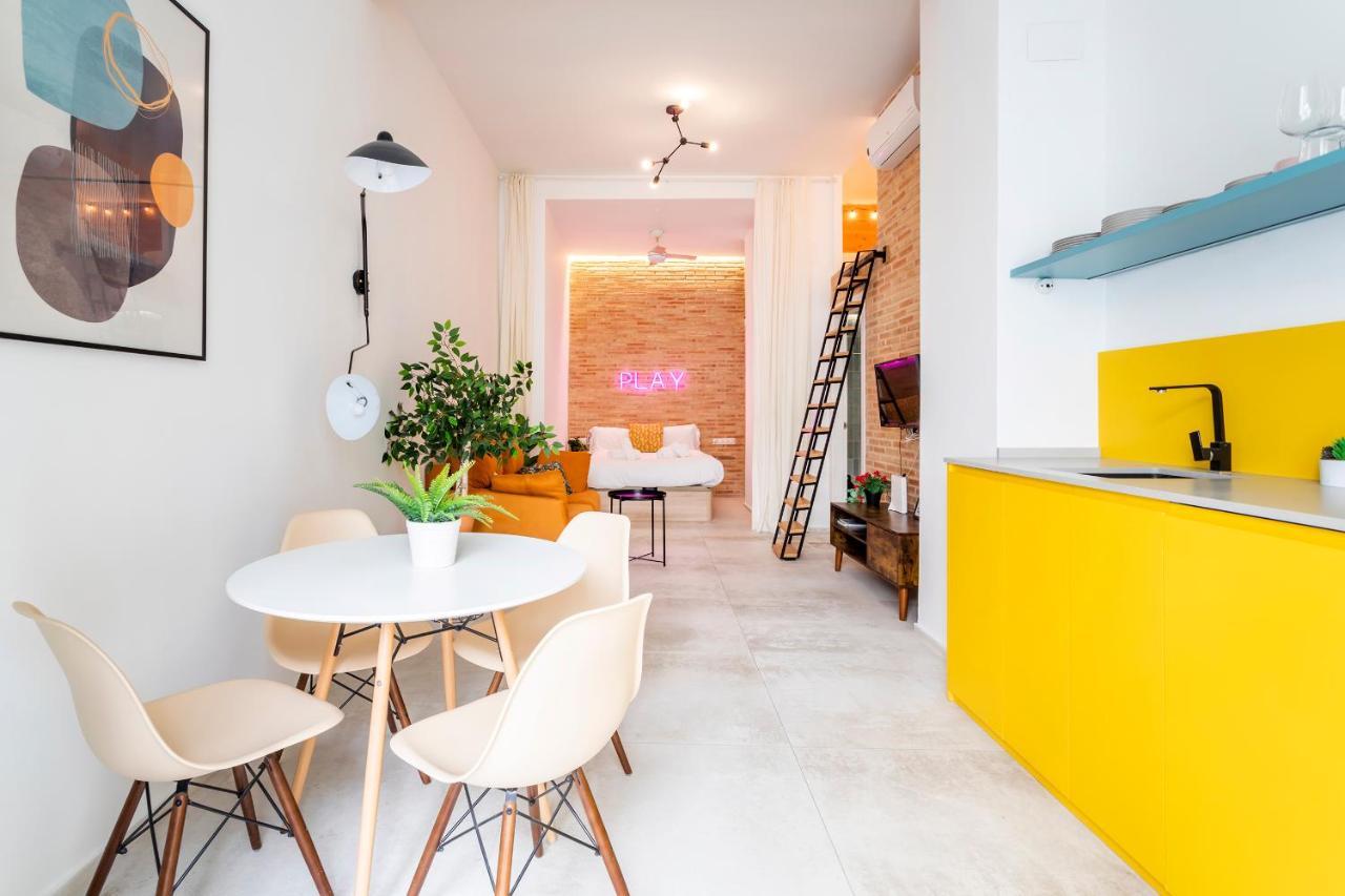 شقة Charming Loft In Ruzafa, Soho B2 فالنسيا المظهر الخارجي الصورة